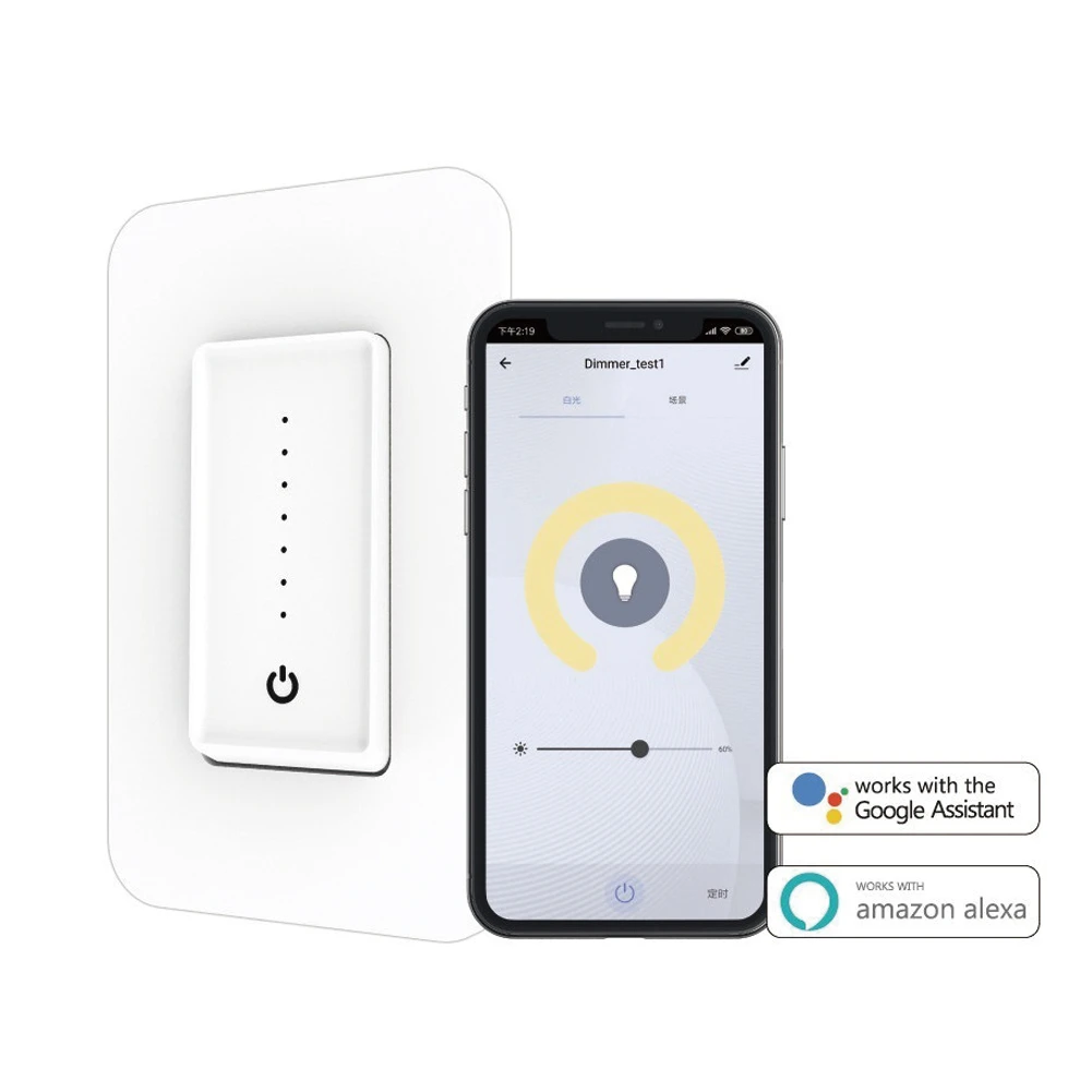 smart light dimmer google home