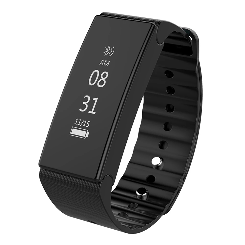 T2 Waterproof Blood Pressure Heart Rate Monitor Smart Band Bluetooth Blood Oxygen Wrist Watch Intelligent Bracelet