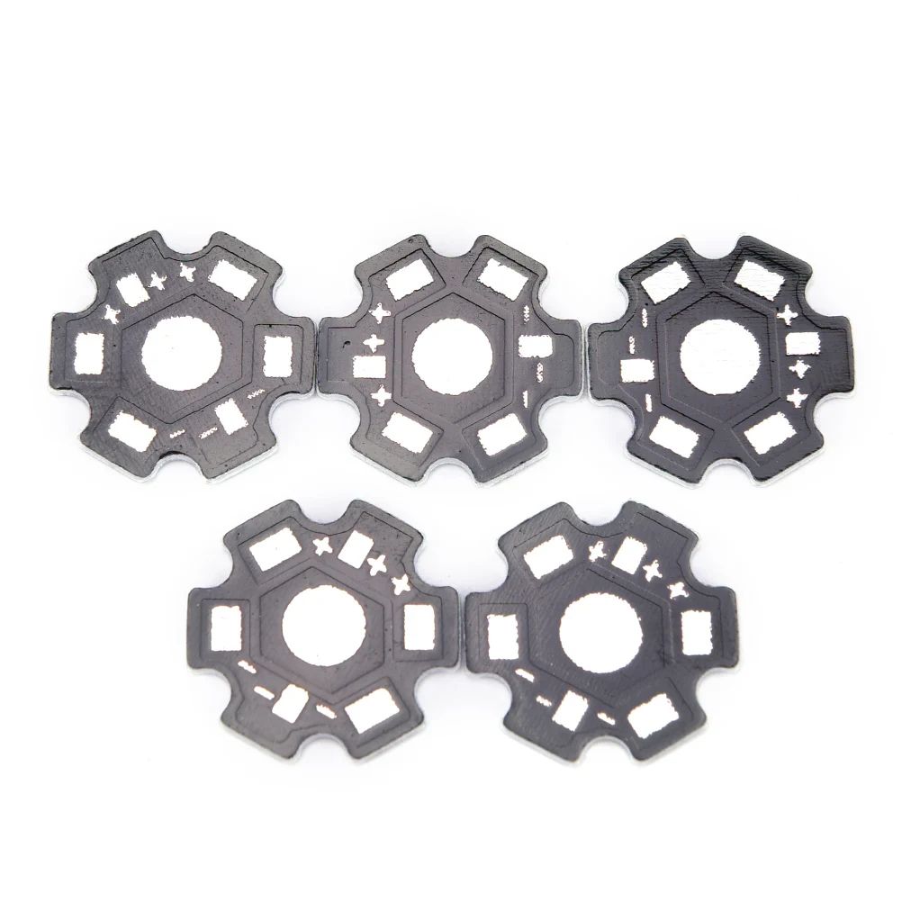 

20pcs 1W 3W 5W Heat Sink LED Aluminum Base Plate PCB Board Substrate 20mm Star Kit DIY Cooling Heat Sink Wholesale