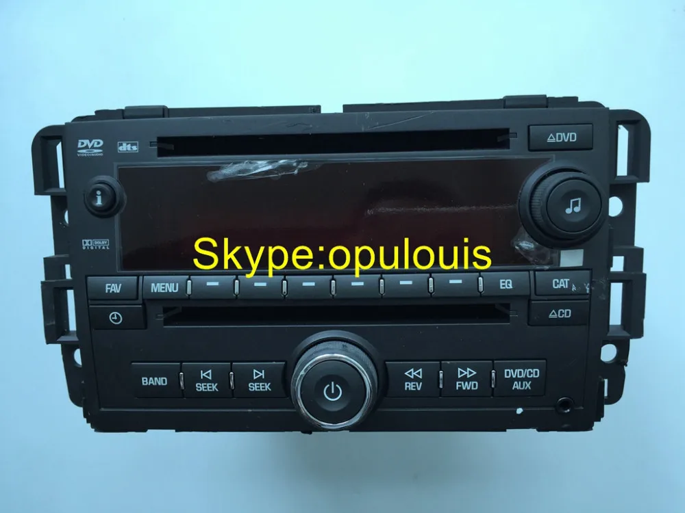 GM 25799107 20757520 22736964 25858586 Panasonic Automotive systems CD Player DVD Audio Video AUX for 07-09 Pontiac TORRENT SUV car radio (1)