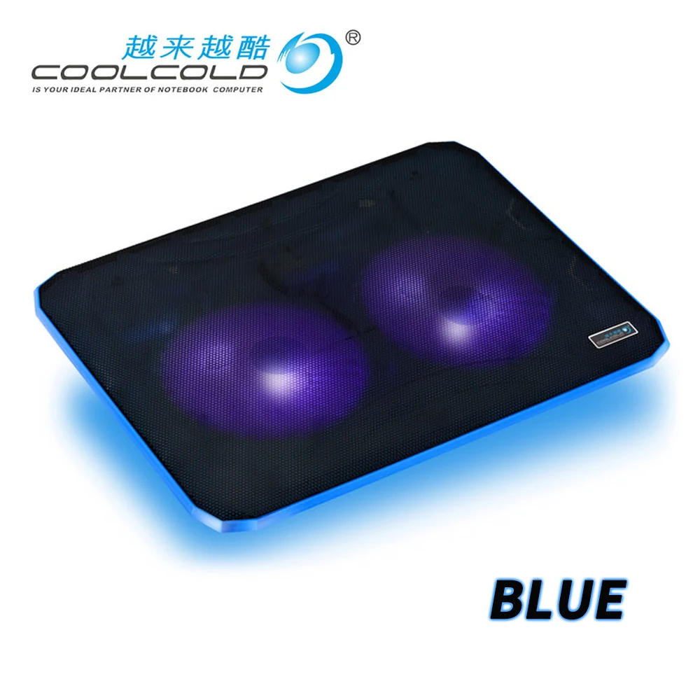 Professional external laptop Cooler Pad slide-proof stand Notebook Cooling Fan notebook fan cpu Hard disk cooler