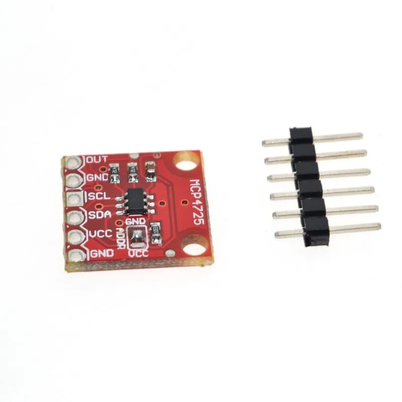Макетная плата модуля DAC MCP4725 I2C|development board|dac boardboard development |