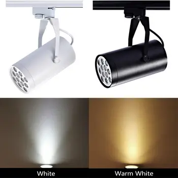

LED Track lighting 3W 7W 12W 18W Track Lighting Retail Spot Wall Lamp Rail Spotlights Replace Halogen Lamps White/Black