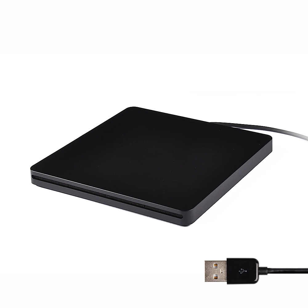 DeepFox жесткий пластик USB 2,0 SATA 12,7 мм внешний корпус для DVD/CD-ROM чехол для CD/DVD Оптический привод
