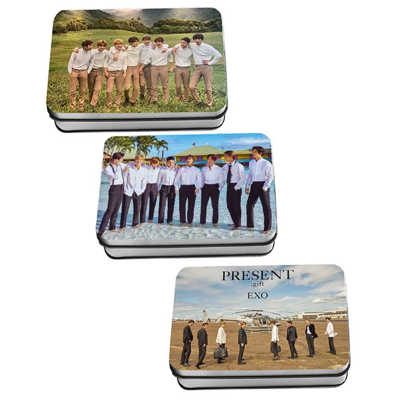 

40pcs/set EXO KPOP Photocard THE WAR KOKOBOP Album Cards Chanyeol Chen Xiumin Sehun Private Photo Lomo card Set Gifts Collection