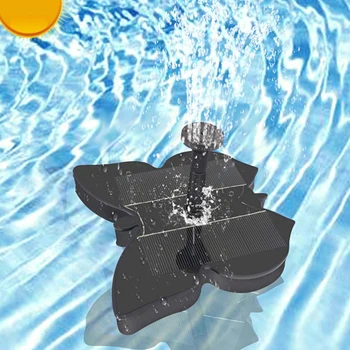 

Fountain Pump Free Standing Solar Powered Water Fountain Pump Butterfly Shaped Solar for Garden Birdbath Patio Pond Decor