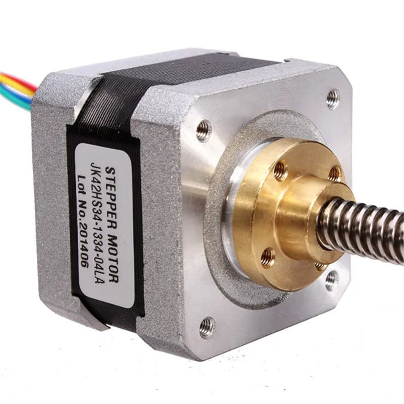 

NEMA17 2.8V 3W 1.33A 2-Phase 1.8 Degree Stepper Motor 42 Linear Stepper Motor Trapezoidal Screw 320MM 0.32NM For 3D Printer