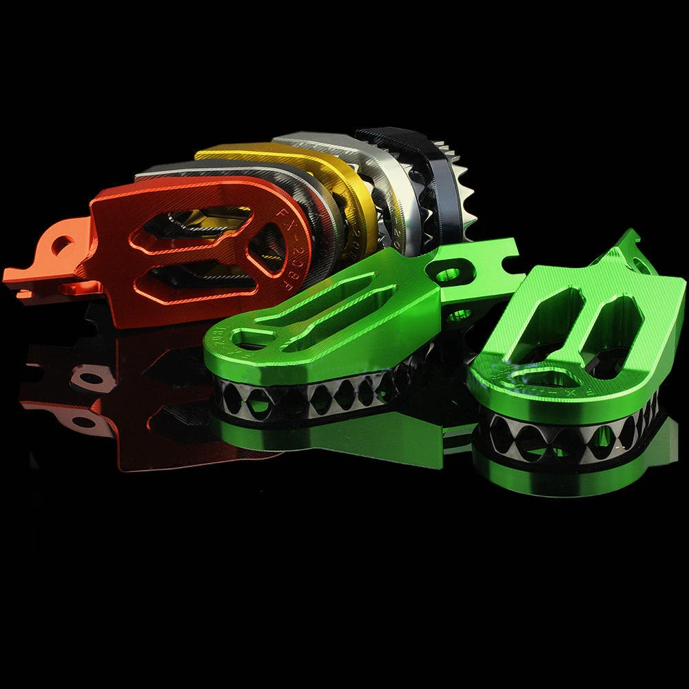 Колышки для ног с чпу Honda CR125 CR250 CRF150R CRF450R CRF450X CFR250X подножки мотогонок мотокросса
