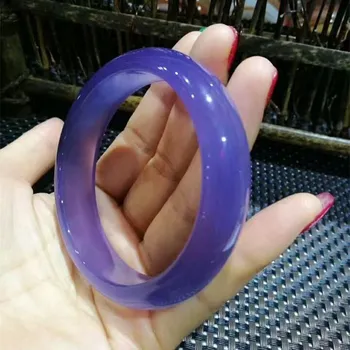 

Natural jade bracelet emperor purple jade bracelet jade bracelet