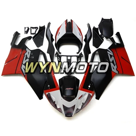 Полный набор обтекателей для Aprilia RSV 1000 Mile RSV1000 2004-2006 04 05 06 ABS пластик кузова мотоцикла красный черный Carenes