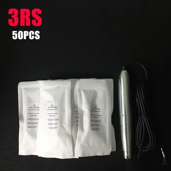 

Permanent Makeup Machine needles Tattoo Eyebrow lips Needles 3RS 50pcs For Nouveau Permanent makeup Machine Free Shipping