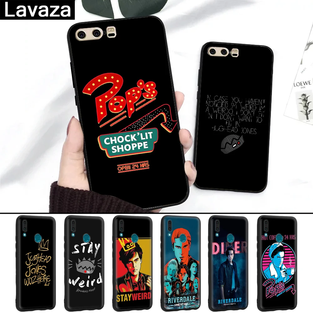 

Lavaza TV Riverdale Jughead Jones Crown Silicone Case for Huawei P8 Lite 2015 2017 P9 2016 Mini P10 P20 Pro P Smart 2019