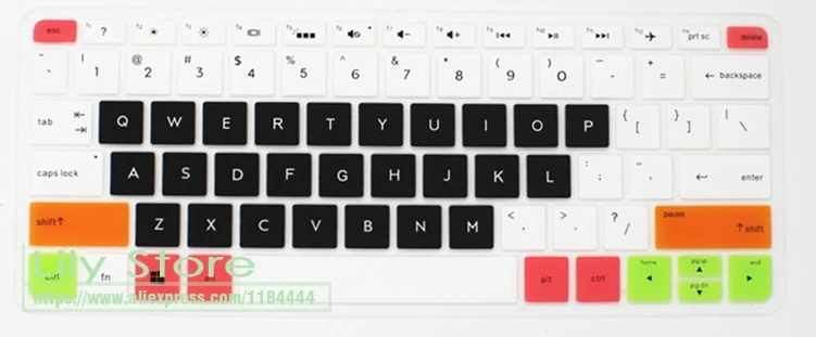Силиконовая накладка на клавиатуру для ноутбука HP Pavilion x360 310 G2 11 11-ab031tu 11-AB011DX 2-в-1 6