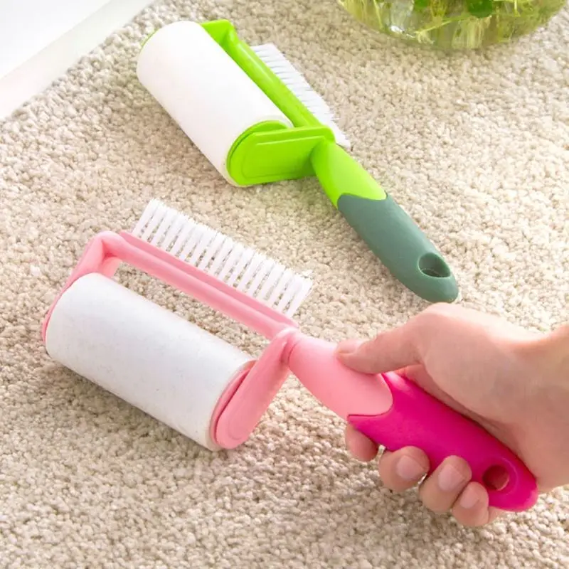Tear sticky hair sticky paper dust removal device clothes brush except