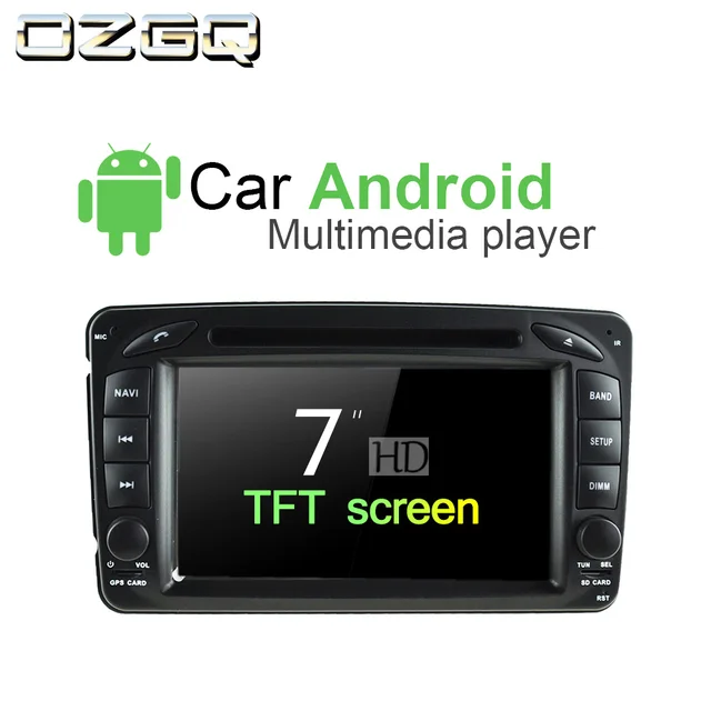 Ozgq Android 7 1 Car Dvd Player For Mercedes Benz W168 A Class A140 A170 160 Aa190 A210 Auto Gps Bt Radio Tv Audio Video Stereo Car Dvd Player Dvd Car Playerdvd Player For Car Aliexpress