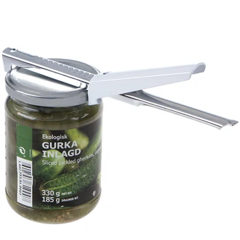 

Creative Stainless steel screw cap opener saving tool adjustable buckle cover glass can unscrew capping device 20*2*2CM