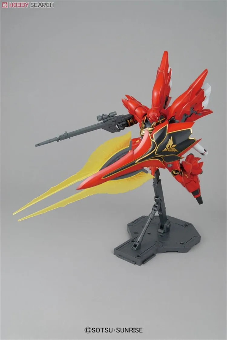 Bandai Gundam MG 1/100 Sinanju HD ова мобильный костюм собрать модель наборы фигурки пластмассовые игрушечные модели