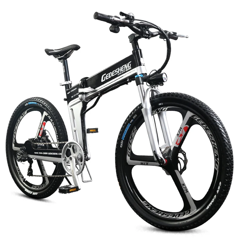 26 дюймов складной Электрический горный велосипед 400 Вт горный электровелосипед скрытый встроенный литиевый аккумулятор 48 В рама электрического велосипеда 7 скоростей ebike