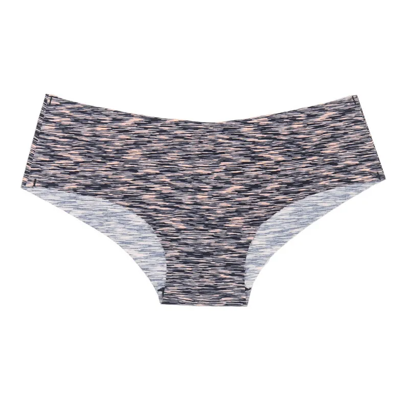 Women's Sexy Seamless Panties Color Striped Bikini Underwear Girls Cotton Comfort Briefs Lingerie Intimates Culotte Femme (3)