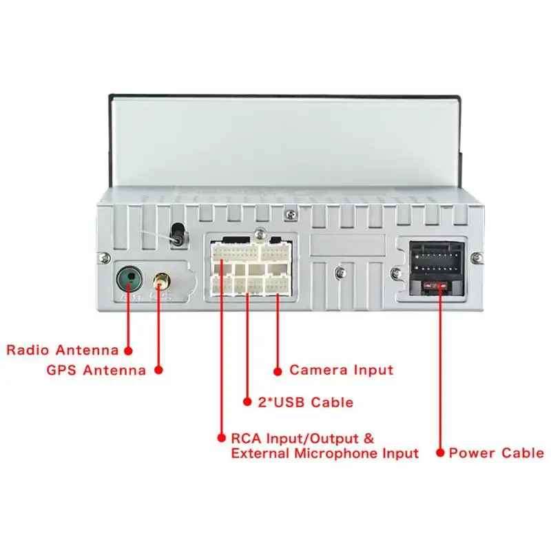 Cheap Universal Car Multimedia Player 2 Din Android 8.1 Car Radio Octa Core Stereo 4G+32G GPS Stereo WIFI Bluetooth RDS Audio 14