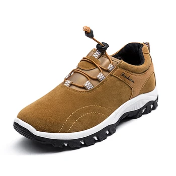

Outdoor Sports Camping Shoes For Men Tactical Slip-on Hiking Shoes For Summer Spring Leisure Breathable Waterproof Shoes