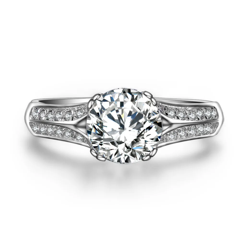 Fancy Anniversary & Birthday Ring Gift Brilliant 1.5Ct Synthetic