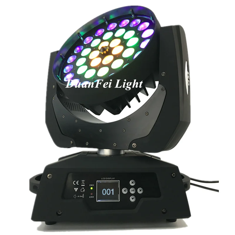 36 led moving head zoom beam
