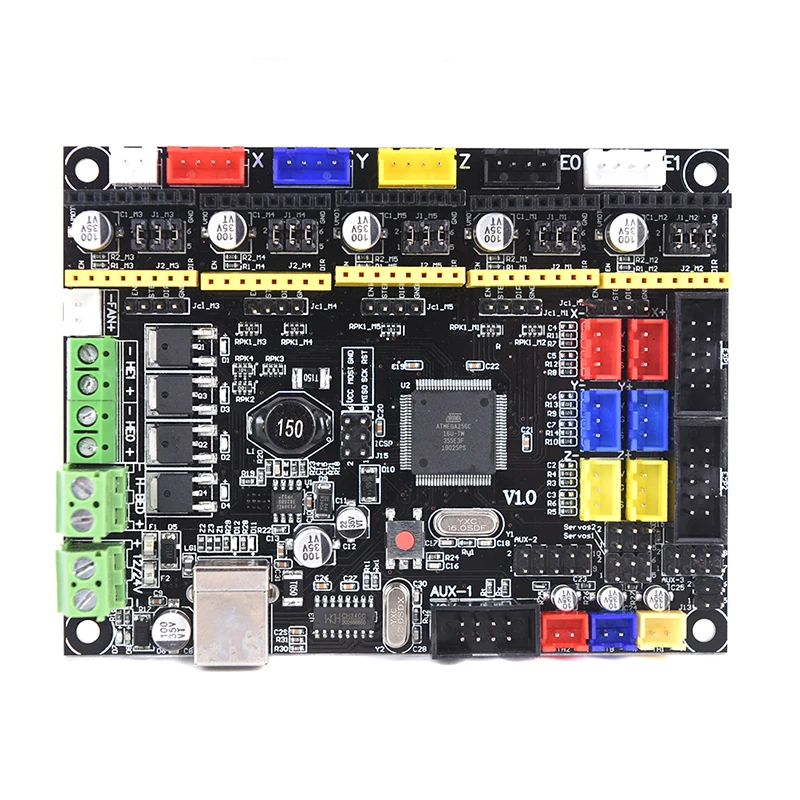 Контроллер для MKS Gen-L V1.0 совместимый с Ramps1.4/Mega2560 R3 поддержка A4988/DRV8825/LV8729/TMC2100