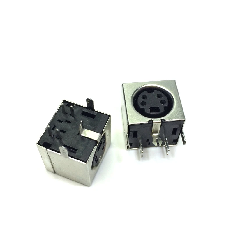 

10pcs/lot PS2-6P Keyboard / mouse socket /plug seat/jack DIN Socket PS/2 PS2 6P Female Jack Connector for Mouse Keyboard PCB