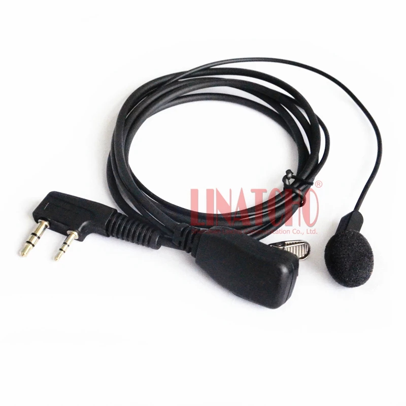 

Baofeng UV-5R 888S ptt walkie talkie ear plug earphone 2 pin connector