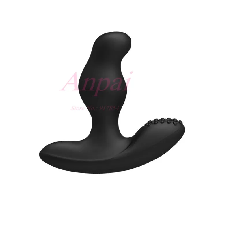 Levitt Caesar 360 grados de rotación macho masaje de próstata USB Buttplugs G-Spot Prostata vibrado