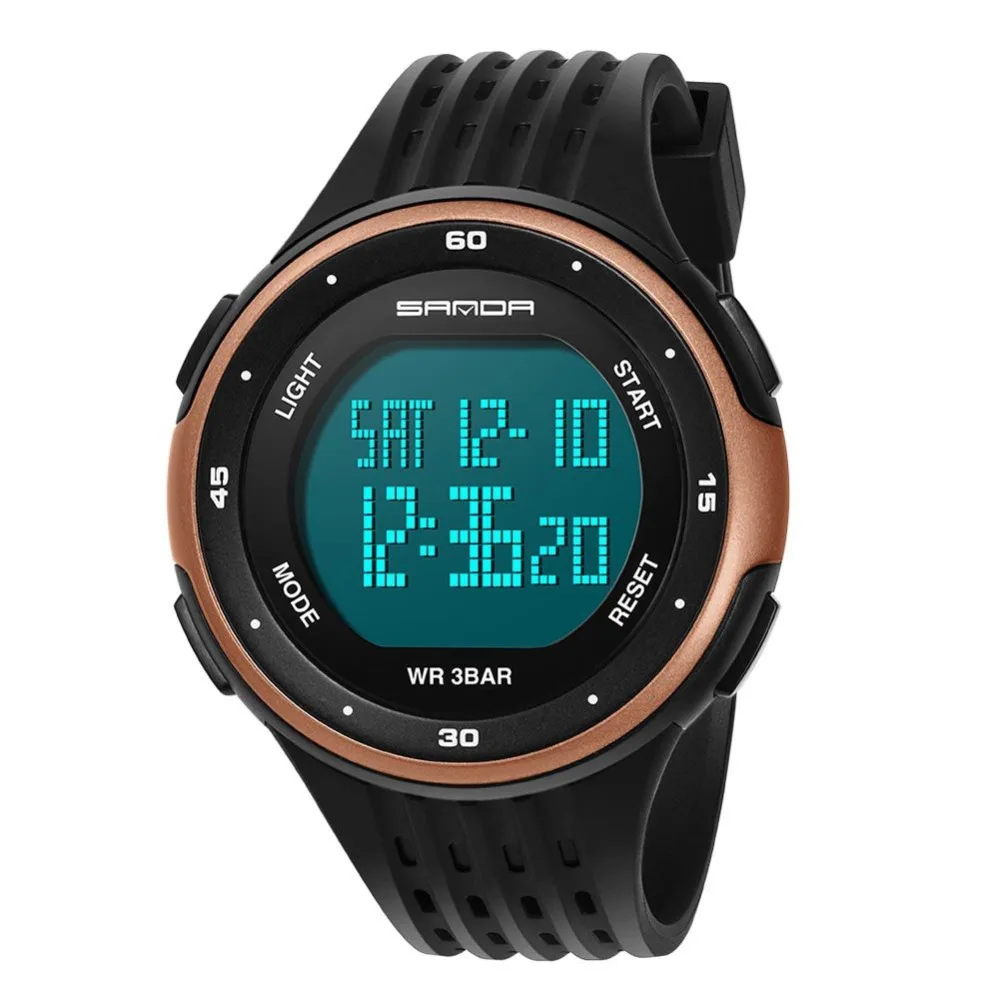 

Relogio Masculino Men Watches Dive 50m Digital LED Military Watch Sports Casual Electronics Wristwatches
