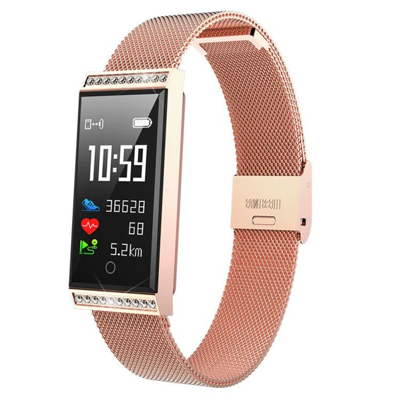 Sports Smart Bracelet X11 Smartband with Diamond border luxury women smart watch women fitness tracker heart rate sleep monitor