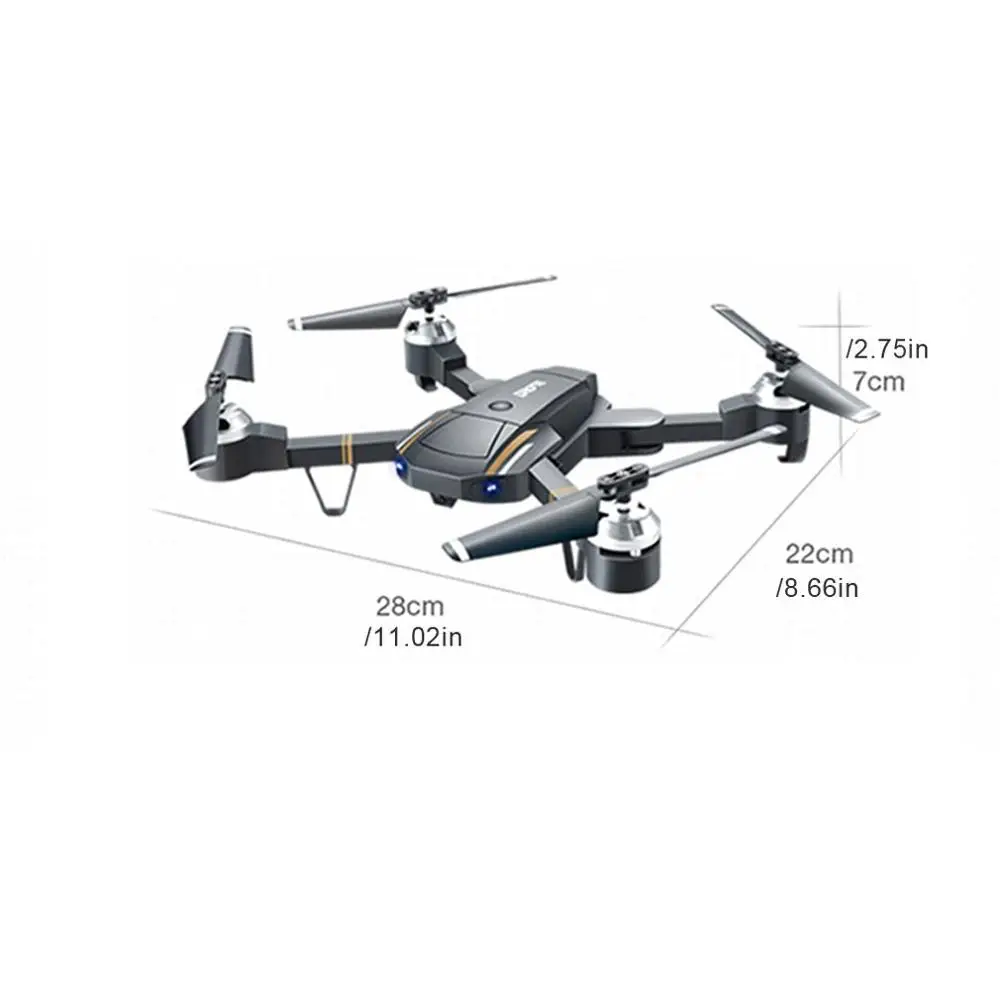 

Folding High Performance Aerial Photography Aircraft Portable 360 Degree Flip Rc Drone Toy Remote Control Aircraft