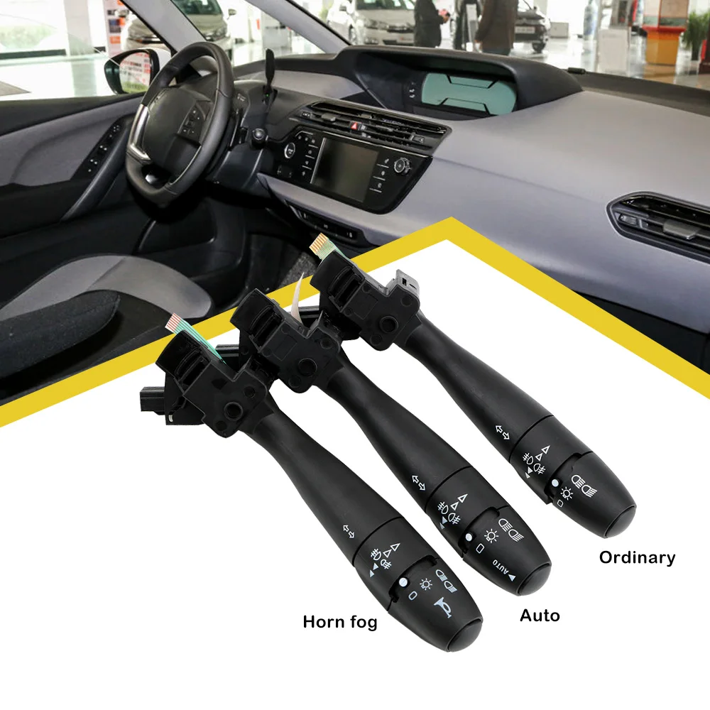 LEEPEE For Peugeot Citroen 307 206 207 406 407 Auto Part Car Turn Signal Indicator Switch Horn/Auto