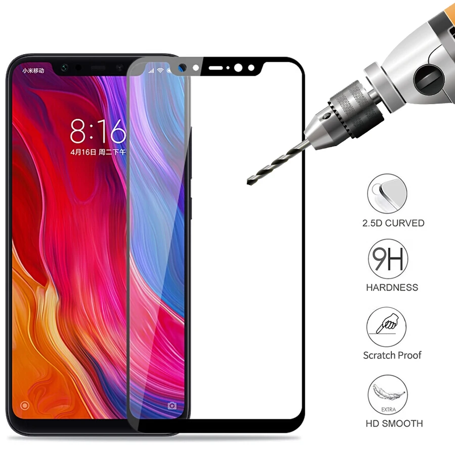 Для Xiaomi Redmi 6 6A Pro S2 9H полное покрытие закаленное стекло Защита экрана Flim 5A 5 Plus