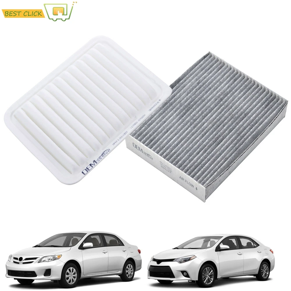 Воздушный фильтр пыльцы двигателя для Toyota Corolla Altis 2009 2010 2011 2012 2013 2014 2015 2016 2017 2018 2019