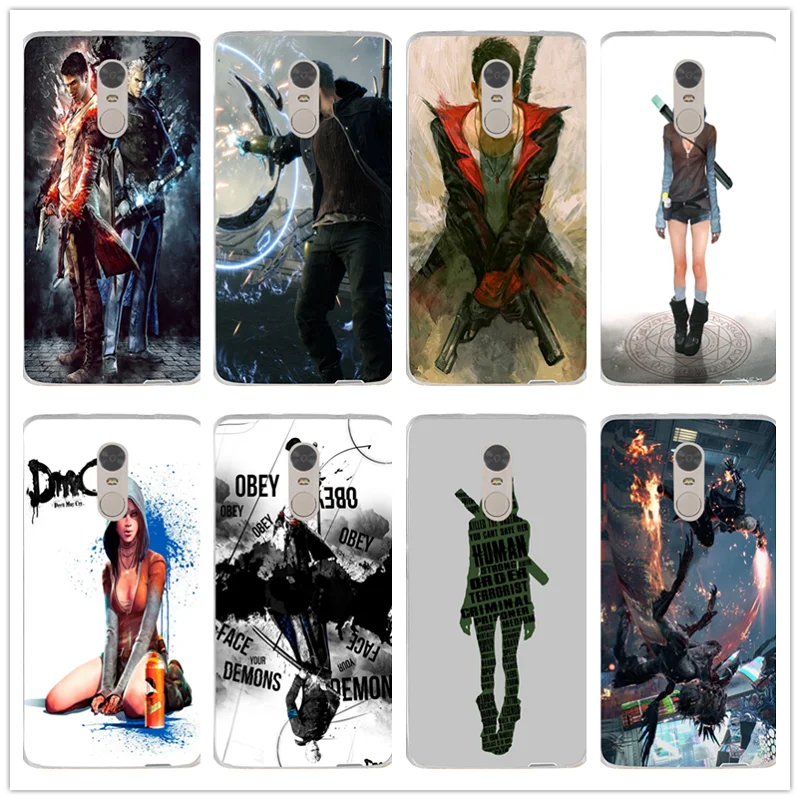 

Soft TPU Mobile Phone Cases for Xiaomi Redmi Mi Note 2 3 3S 4 4A 4X 5 5X 5S 5A 6 6X A1 Pro Plus Coque Shell Bags Devil May Cry 5