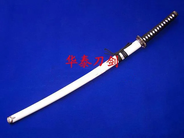 S2638 MASHIRO HAKUOKI Okita Souji самурайский меч с белым лезвием HABUCHI EDGE 40,3"