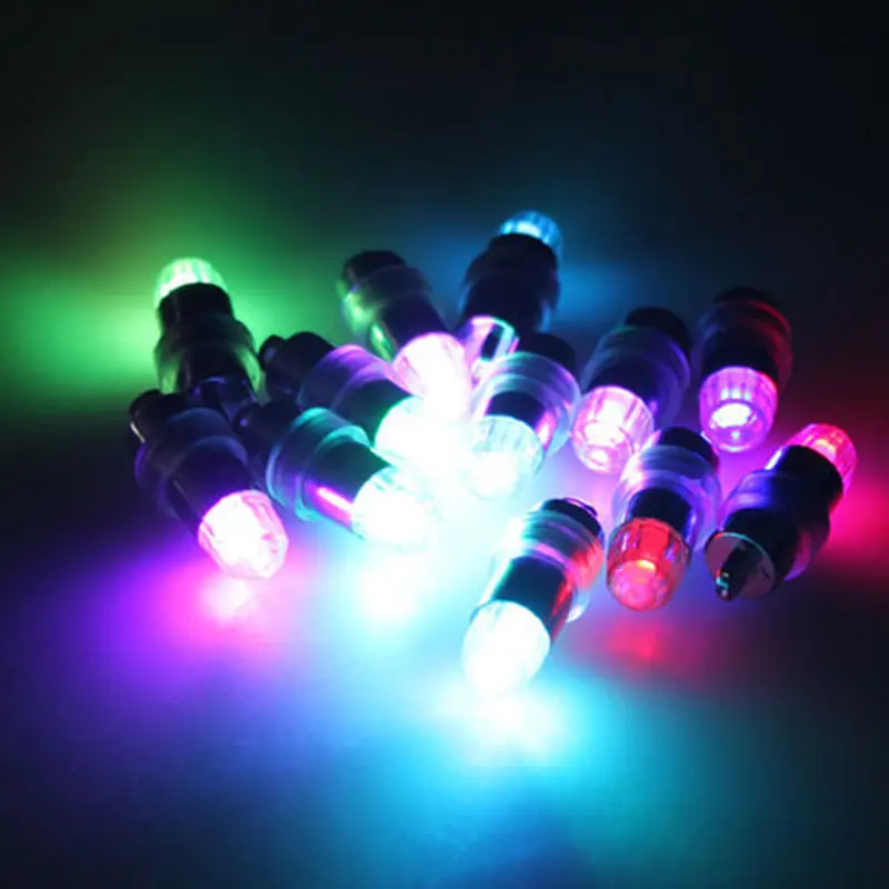 

Colorful Waterproof Lampion Led Light Set For Paper Lantern Balloon Wedding Party Decoration