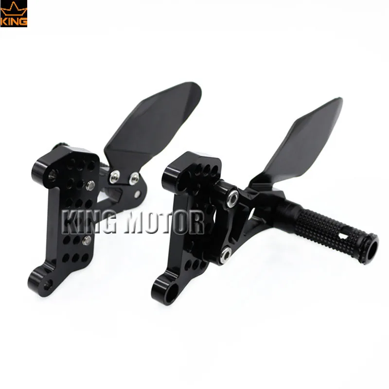 

For MV Agusta F4/R F4 312/750/1000 Motorcycle Accessories Foot Peg Foot Control Kit Rearset Rear Sets Black