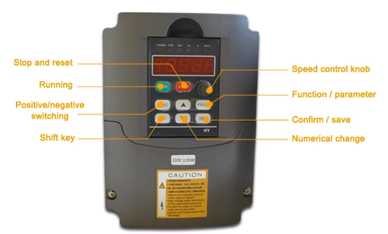 0.8KW шпинделя ЧПУ двигателя ER11 фрезерные Шпиндельный комплект и 1.5kw Инвертор VFD 65 мм