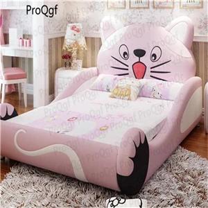 ProQgf/1 шт.; Комплект для девочек; детская кровать принцессы с героями мультфильмов