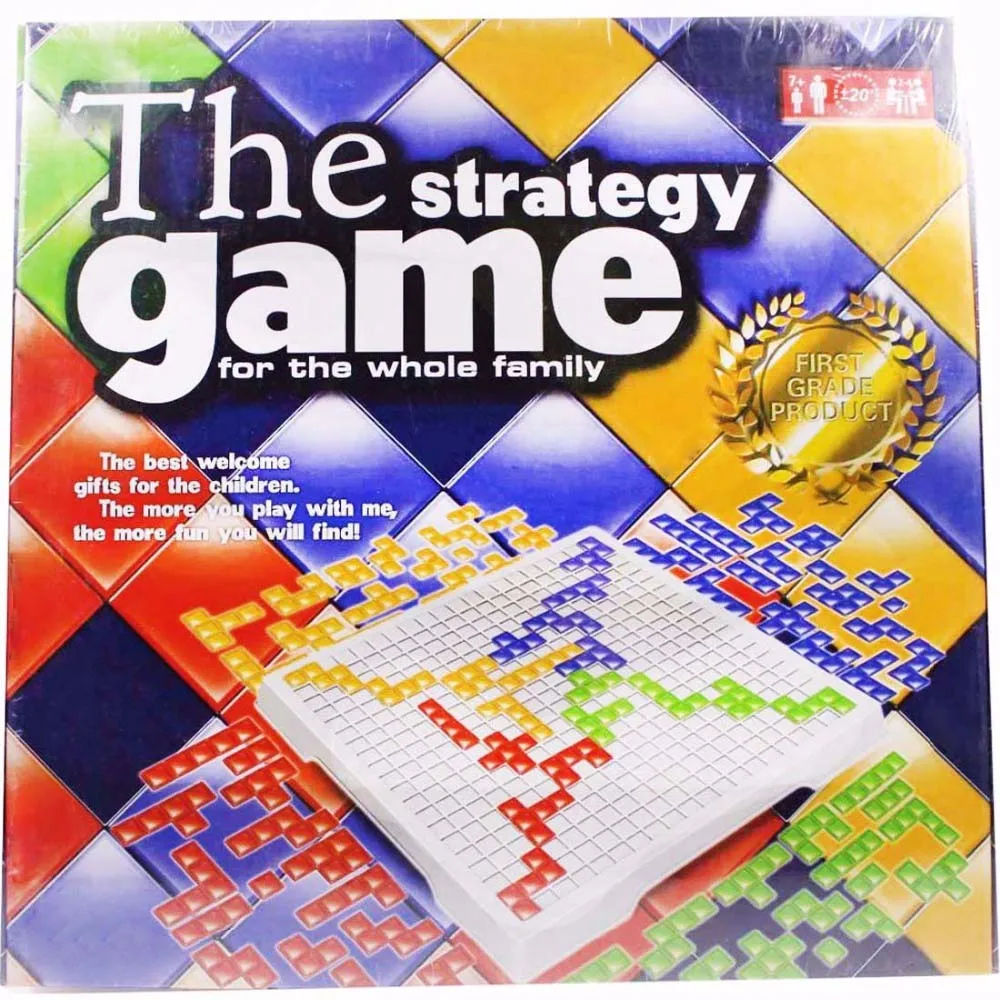 

Blokus Strategy Game 2 Player and 4 Player Version Board Game