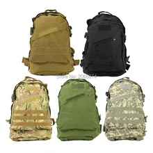 5 шт. унисекс Спорт на открытом воздухе Молл 3d Военный Тактический Рюкзак Сумка Кемпинг путешествия Туризм треккинг 40L