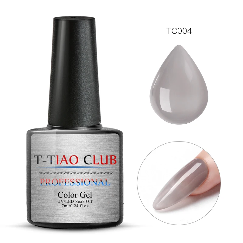 T-TIAO CLUB Floral Paint Dried Flowers Jelly Nail Gel Polish Nail Art Soak Off UV Gel Varnish DIY Natural Fairy Nails Gel Tips - Цвет: GS05039