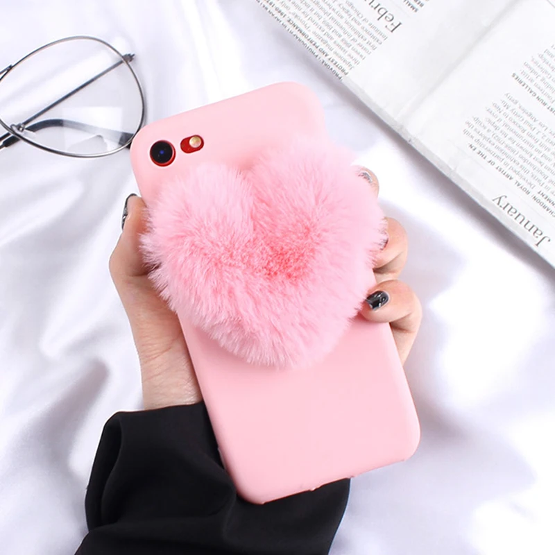 Милый мягкий чехол из ТПУ с 3D любовным сердцем для Meizu M3 mini M3S M5 M5S M6 M6S Note 8 9 X8 15 Lite 6T 16