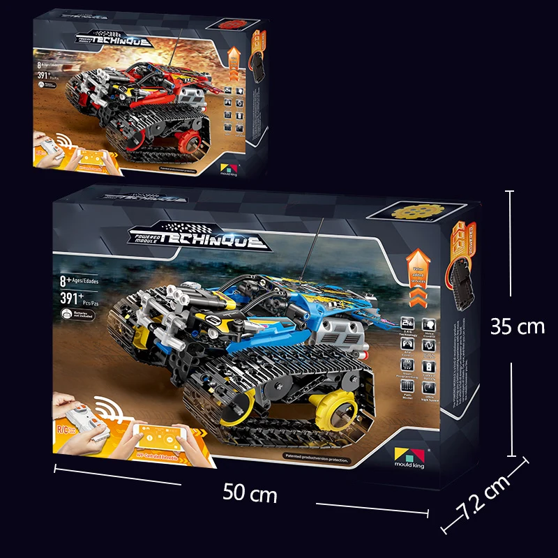 Blocos de Construção Brinquedos para Crianças Criador Controle Remoto Carro Tijolos Técnica rc Rastreado Racer Modelo Presente 391 Pçs App 18 tijolos técnica rc rastreado racer modelo blocos