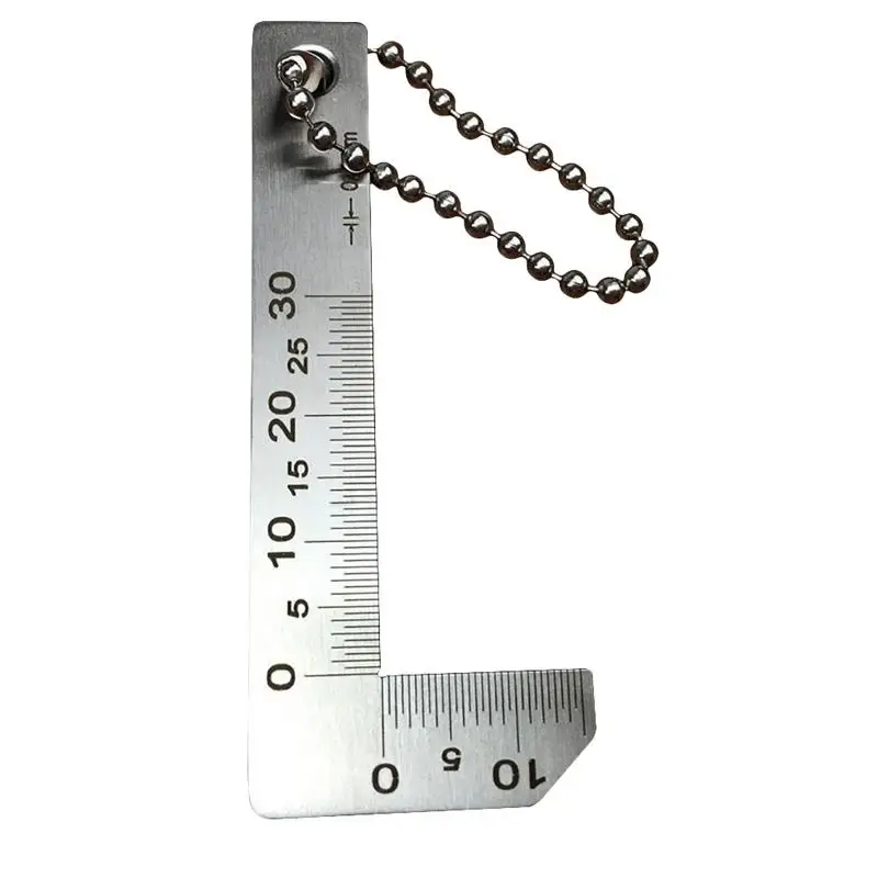 Buy 0 30mm 0.1mm Stainless Steel Chamfer Gage L Square