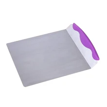 JJBS кухонная лопатка для торта из нержавеющей стали скребок для теста для пиццы резак торт пирог передача Лопата слайсер для пиццы Кондитерская выпечка инструмент